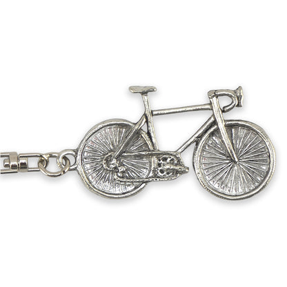 Bicycle | Chunky English Pewter 3D Keyring | Little Gift | Cracker Filler