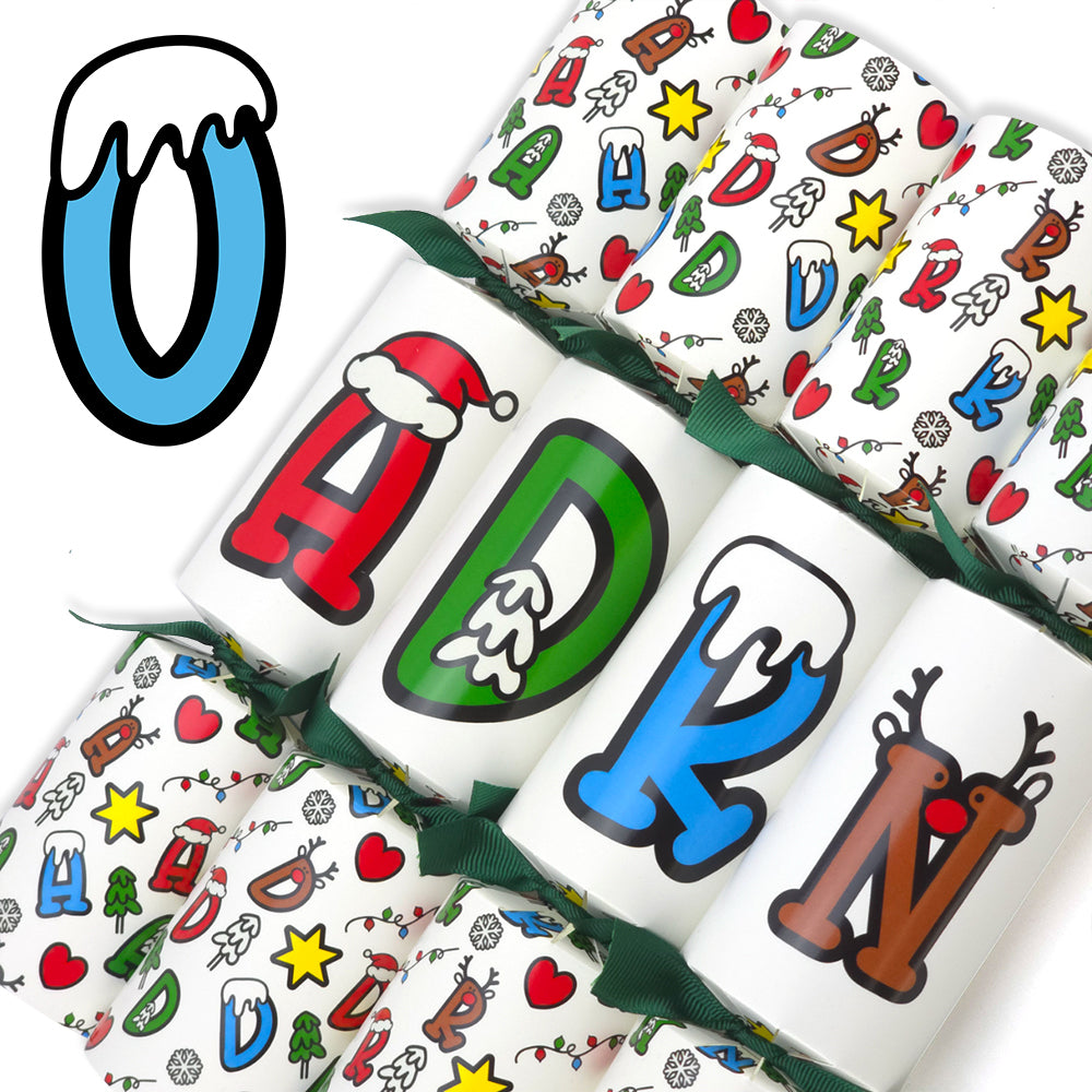 Letters A to Z | Single Christmas Cracker Making Craft Kit | Funtime Design
