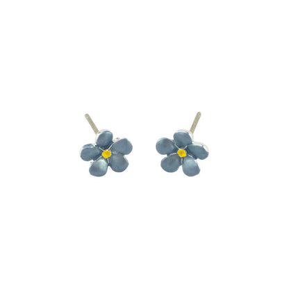 Dainty Forget Me Not | Silver Plated Stud Earrings | Little Cracker Filler Gift