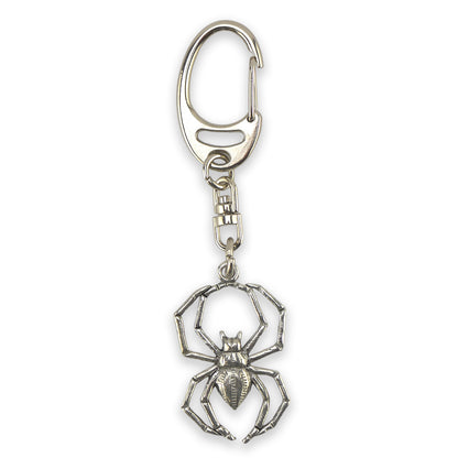 Spider | English Pewter 3D Keyring | Little Gift | Cracker Filler