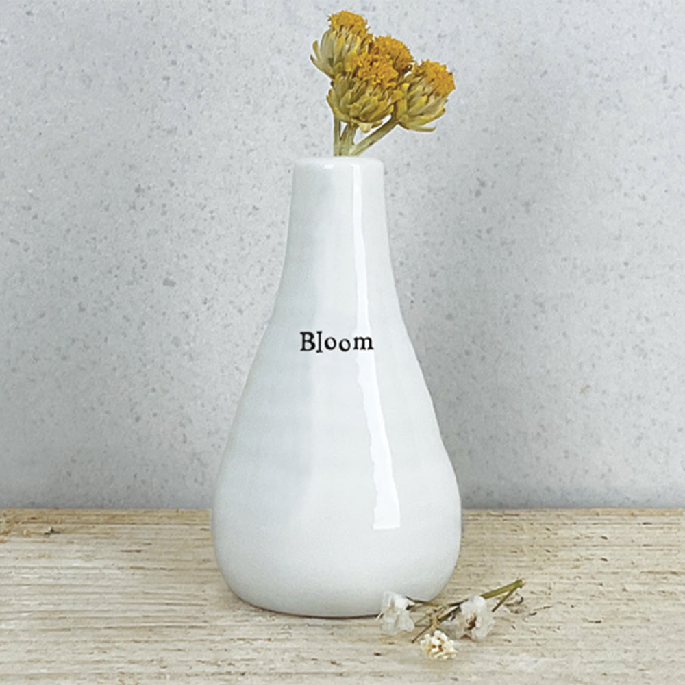 Sentiments | Mini Porcelain Bud Vase | Little Gift | Cracker Filler