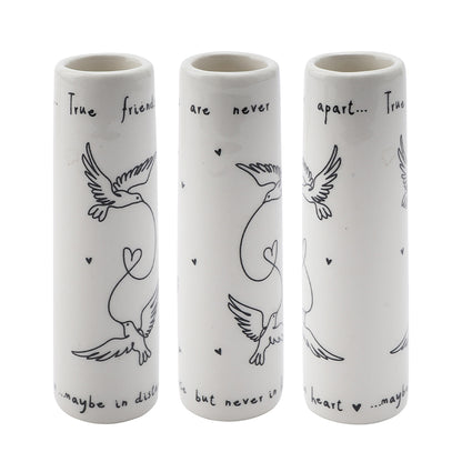 True Friends Are Never Apart | Little Bud Vase | Little Gift | Cracker Filler