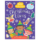 Christmas Elves | Big Sticker Colouring & Activity Book for Kids | 80+ Stickers