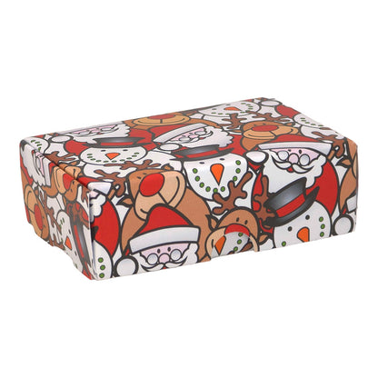 Christmas Character | Little Gift Box | Soap Bar Sized | Single or 6 Boxes | 57x88x30mm