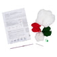 Christmas Baubles | Complete Crochet Kit | Makes Two | 8cm Wide
