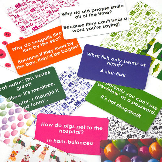 Premium Cracker Joke Collection | 8 Colourful Jokes | Christmas & Themed Mixes