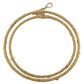 38cm or 41cm | Jute Rope Covered Wire Hoop with Hanger | Wreath Making Projects