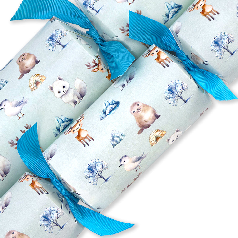 Arctic Cuties | Christmas Cracker Making Craft Kit | Make & Fill Your Own