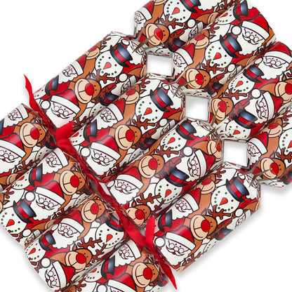 Christmas Character | 4 or 6 Ready to Fill Christmas Crackers | Just Add Gifts