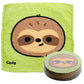 Cute Animals | Compressed Flannel | Single | Mini Gift | Cracker Filler