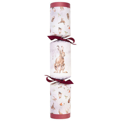 Woodland Friends | 6 Wrendale Designs Crackers | Wooden Ornament Gifts