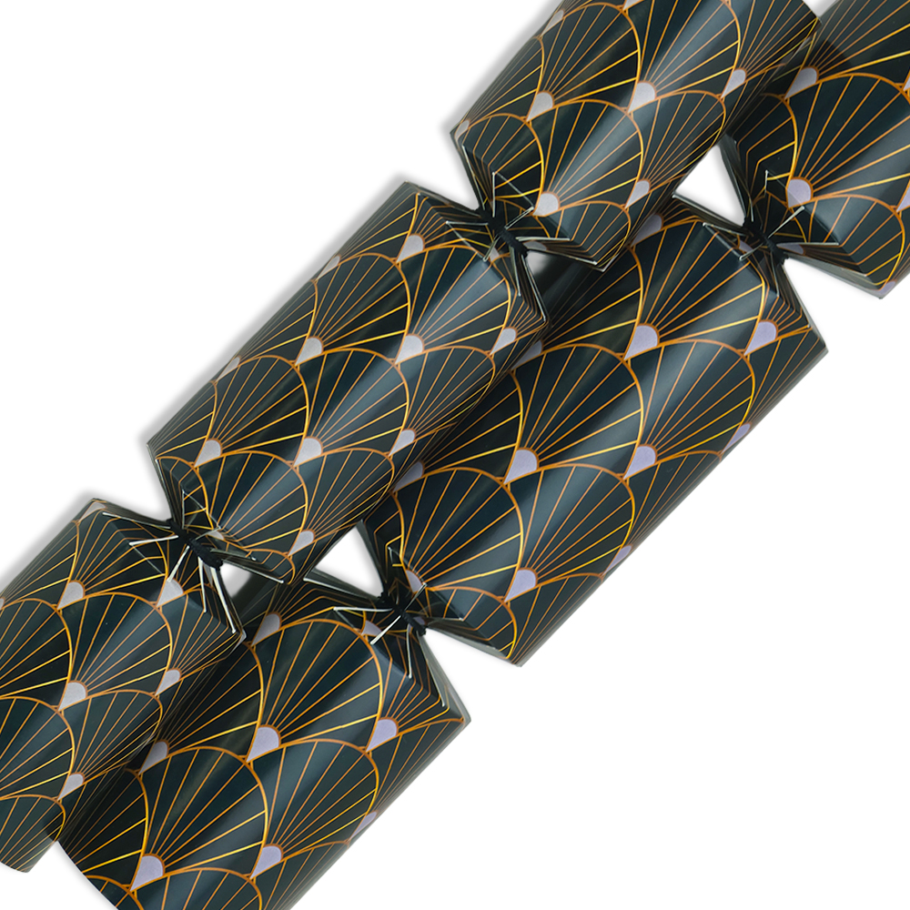 Metallic Art Deco | Cracker Making Craft Kit | Make & Fill Your Own