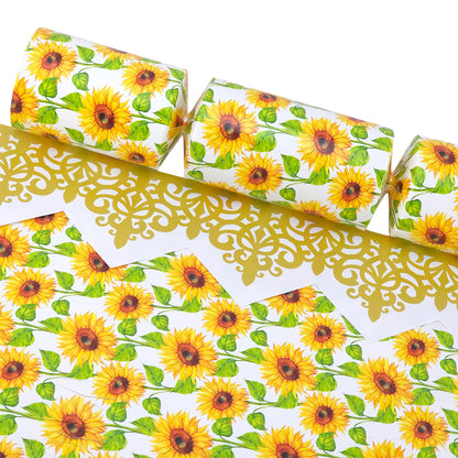 Bright Sunflowers | Cracker Making Craft Kit | Make Your Own