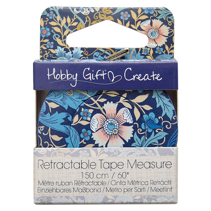 William Morris | Retractable Tape Measure | Sewing Gift | Cracker Filler