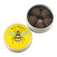 Mini Tin of 5 Seedballs for Bees | Christmas Design | Cracker Filler | Mini Gift
