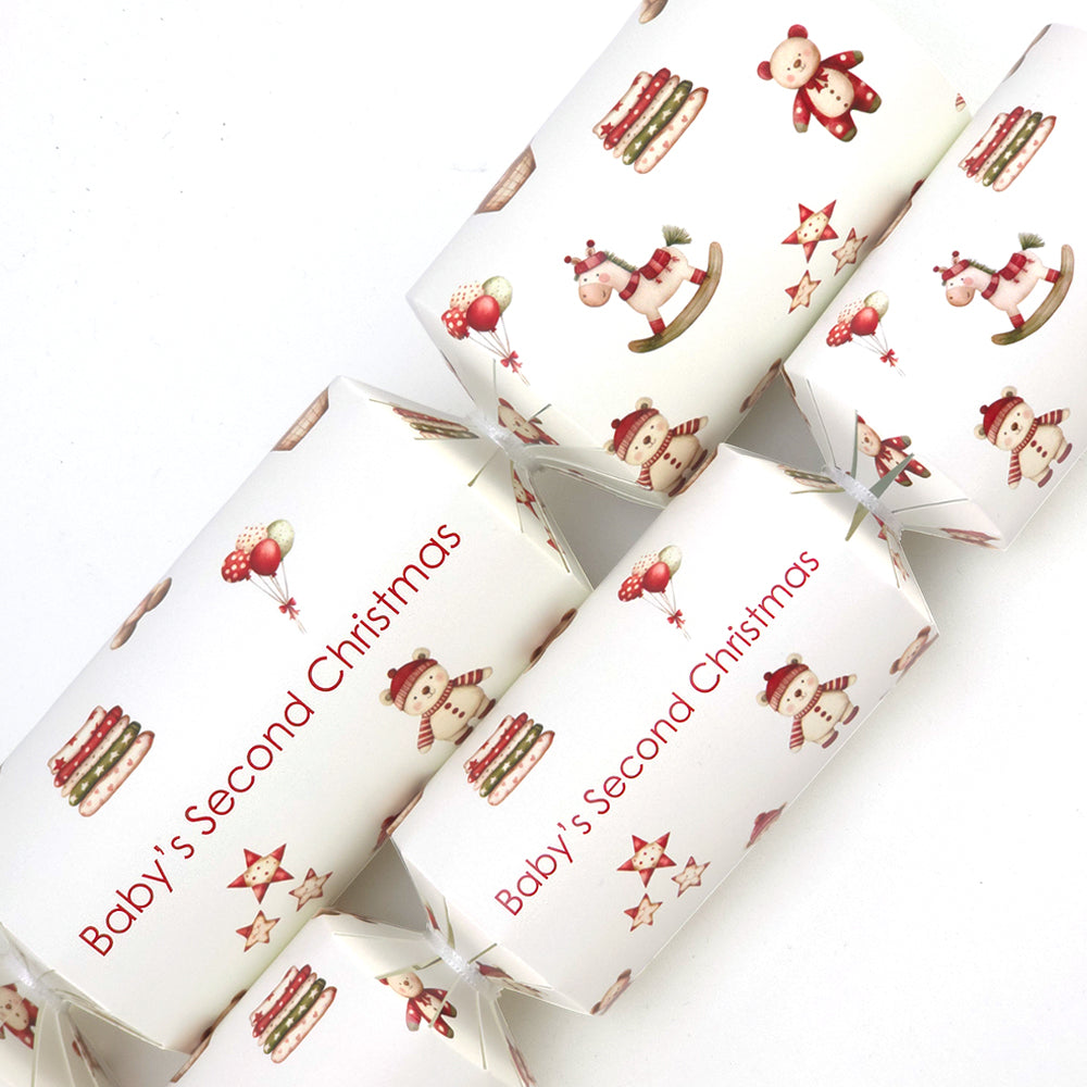 Baby's Second Christmas | Cracker Making Craft Kit | Make & Fill Your Own