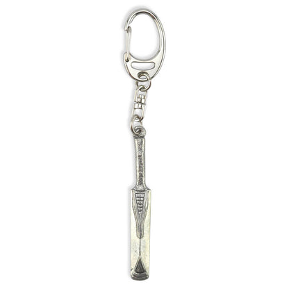 Cricket Bat | Chunky English Pewter 3D Keyring | Little Gift | Cracker Filler