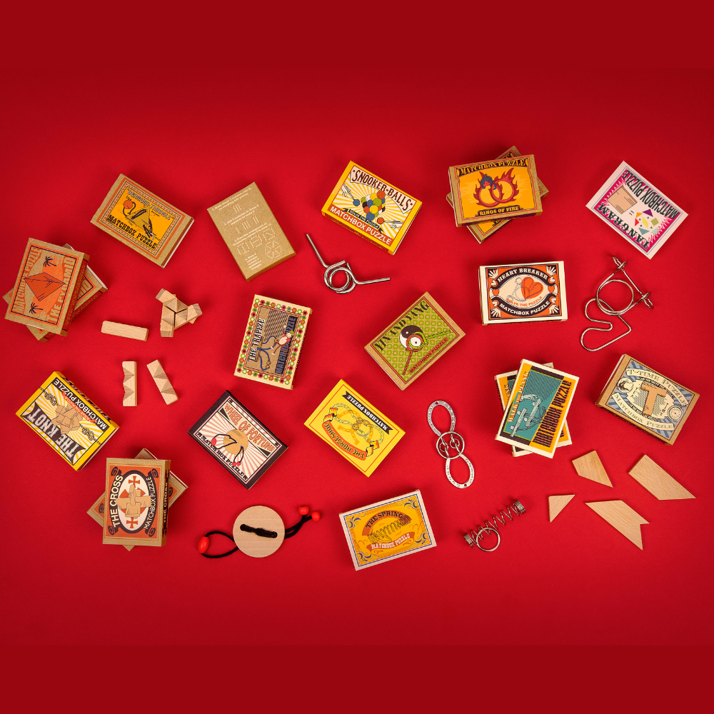 Matchbox Puzzles | Various Designs | Cracker Filler | Mini Gift