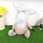 Gorgeous Pink Spring Bunny Floral Gonk with Ears | 35cm Tall | Easter Home Décor