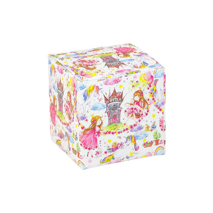 Fairytale Princess | Little Gift Box | 5cm Cube | Single or 6 Boxes