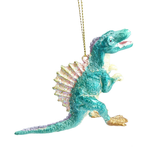 Spinosaurus | Hanging Resin Christmas Ornament | Dinosaur Tree Decoration