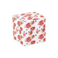 Watercolour Poppy | Little Gift Box | 5cm Cube | Single or 6 Boxes