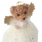 Gold | Teddy Bear Angel | Christmas Tree Topper  | 17cm Tall