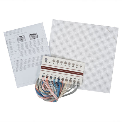 Disco Ball | Mirror Ball | Mini Counted Cross Stitch Kit | 13cm