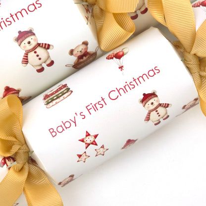 Baby's 1st Christmas Wording | Cracker Making Craft Kit | Make & Fill Your Own