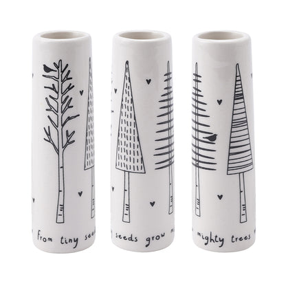 From Tiny Seeds Grow Mighty Trees | Little Bud Vase | Little Gift | Cracker Filler