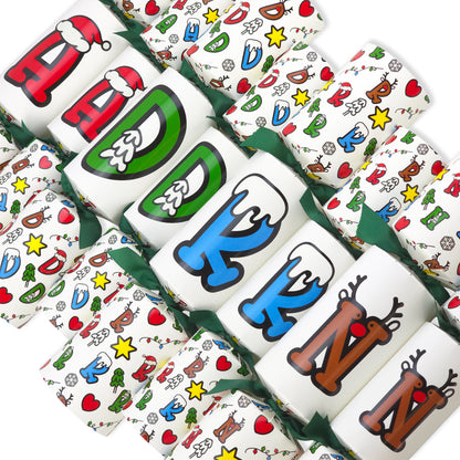 Letters A to Z | Single Christmas Cracker Making Craft Kit | Funtime Design