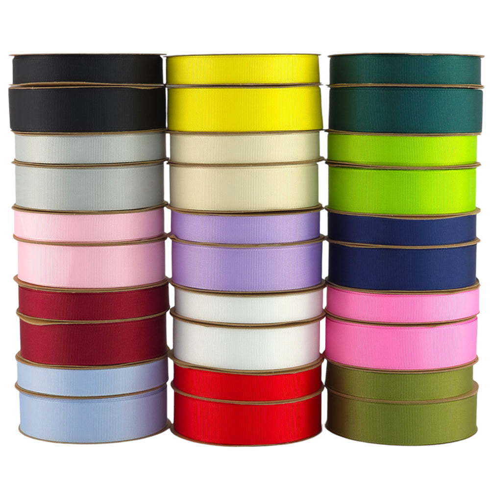 Eco Recycled Plastic | Grosgrain Ribbon | 16mm or 25mm Wide | 20 Yard ...