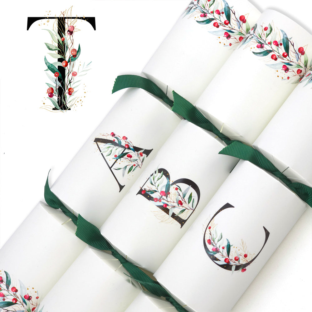 Letters A to Z | Single Christmas Cracker Making Craft Kit | Berries Design