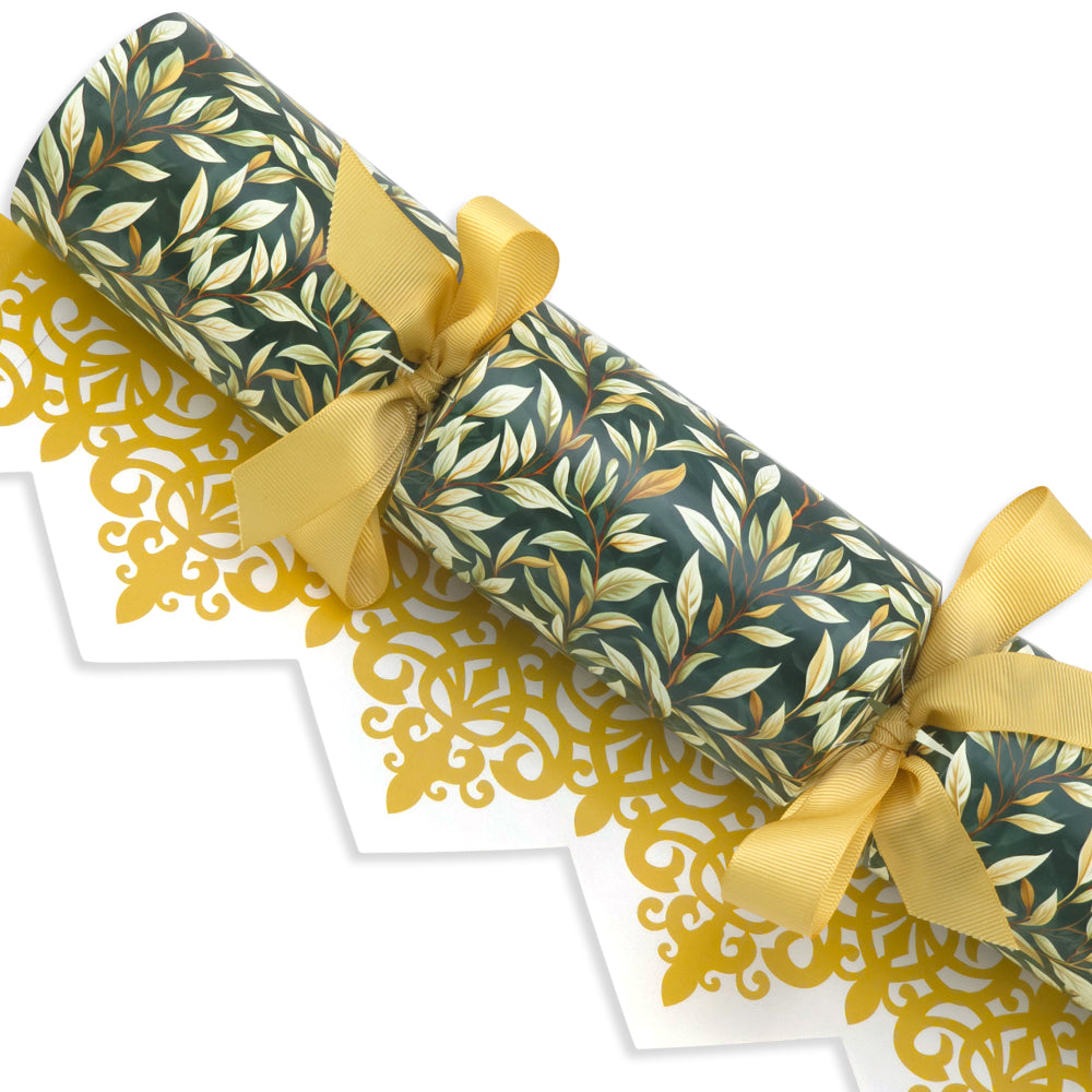 Golden Foliage | William Morris | Cracker Making Craft Kit | Make Fill Your Own