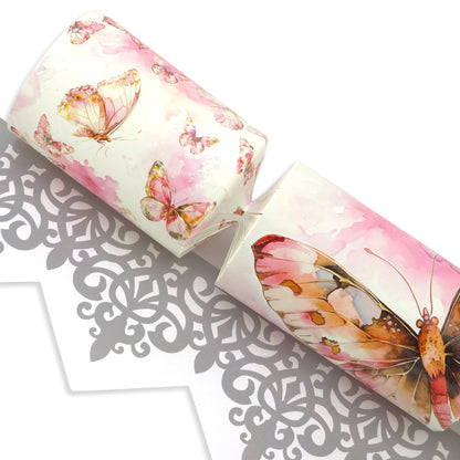 Pretty Pink Butterflies | Cracker Making Craft Kit | Make & Fill Your Own