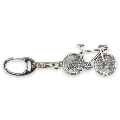 Bicycle | Chunky English Pewter 3D Keyring | Little Gift | Cracker Filler