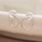 Sterling Silver Linked Hoop Earrings | Mini Gift | Cracker Filler