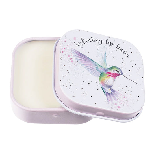 Humming Bird | Wrendale Honey & Vanilla Lip Balm Tin | Cracker Filler Gift