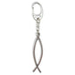 Christian Fish | Chunky English Pewter 3D Keyring | Little Gift | Cracker Filler