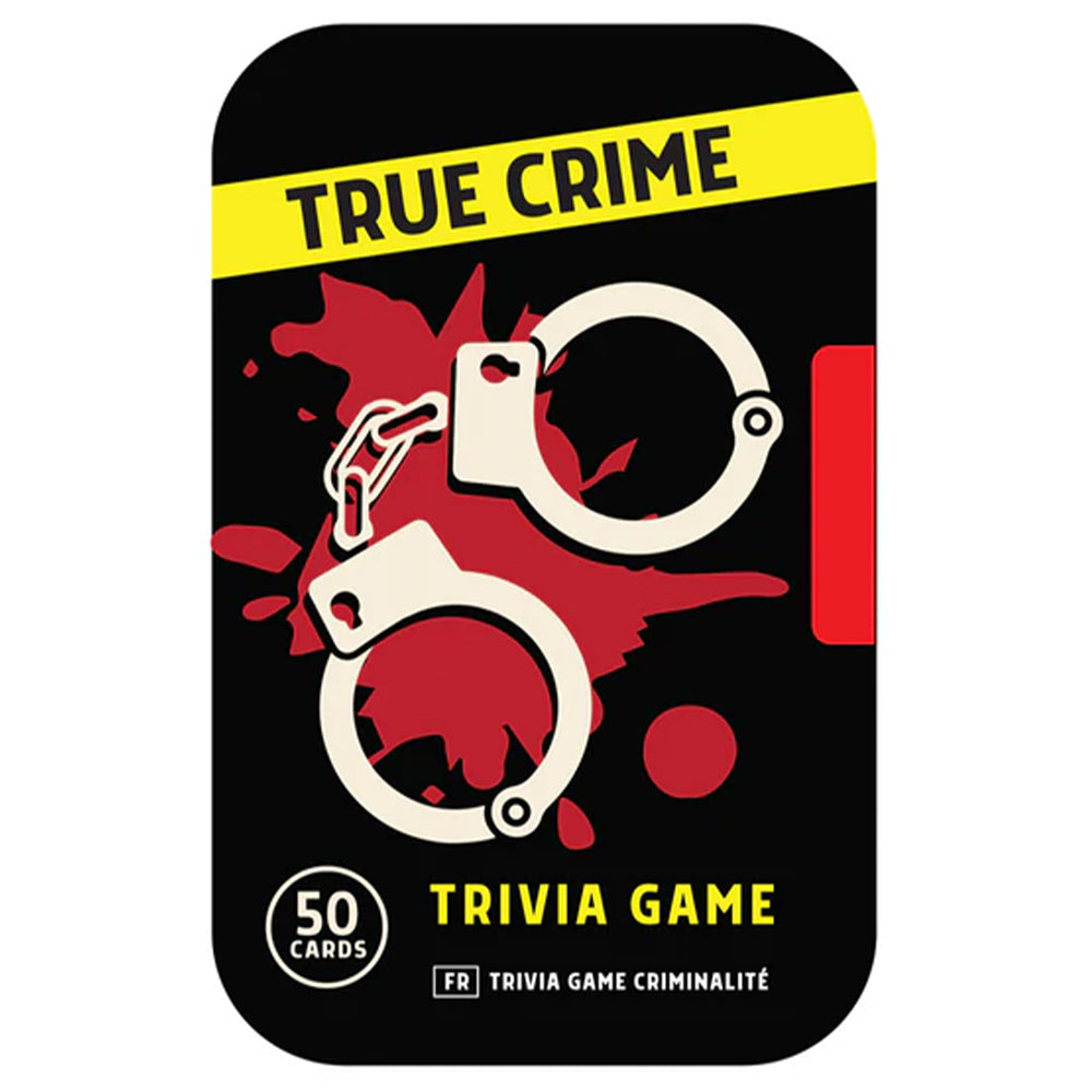 True Crime Trivia | Gift in a Tin | Little Gift | Cracker Filler