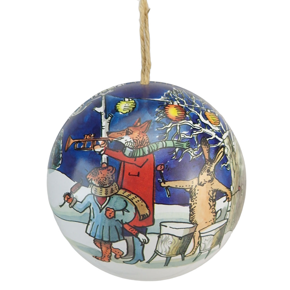 Fillable Tinware Bauble | Christmas Winter Scene | Emma Bridgewater | 7cm