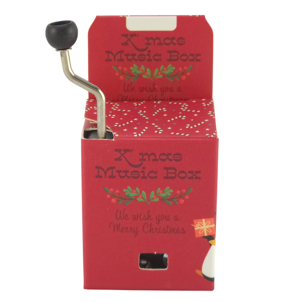 Wind up Christmas Music Box | Cracker Filler | Mini Gift