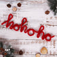 Ho Ho Ho | French Knitting Wire Word Christmas Kit | With Knitting Dolly