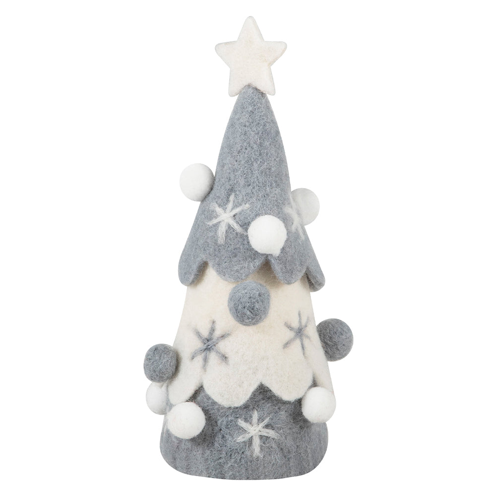 Scandi Christmas Tree Decoration | Complete Needle Felting Craft Kit | 17cm Tall