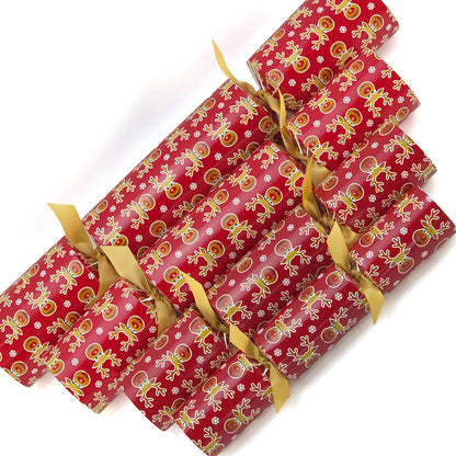 Extra Large & Jumbo | Reusable Keepsake DIY Cracker Sets | Cheery Rudolph