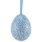 Two Part Hanging Easter Egg | Fillable Tin | Sanderson Design | 7cm Tall