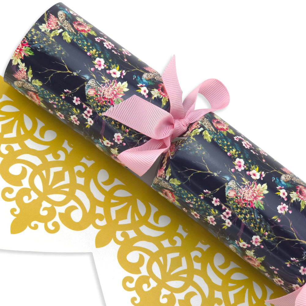 Oriental Peacock | Cracker Making Craft Kit | Make & Fill Your Own