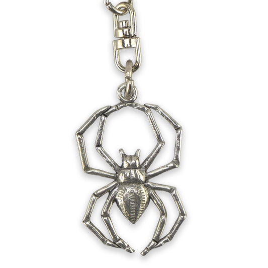 Spider | English Pewter 3D Keyring | Little Gift | Cracker Filler