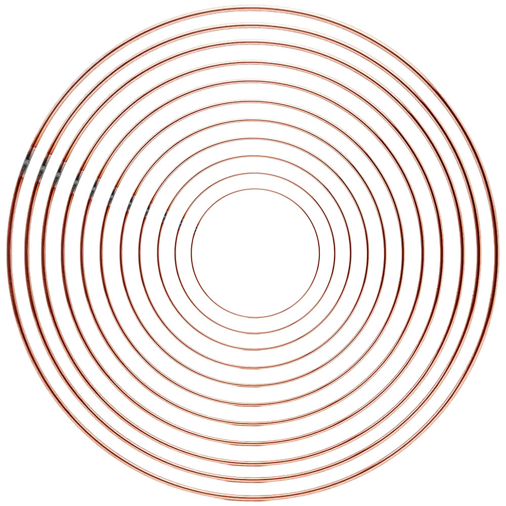 Copper Metal Ring for Crafts Wreath & Flower Hoop | Choice of Sizes