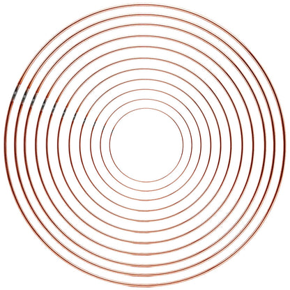 Copper Metal Ring for Crafts Wreath & Flower Hoop | Choice of Sizes